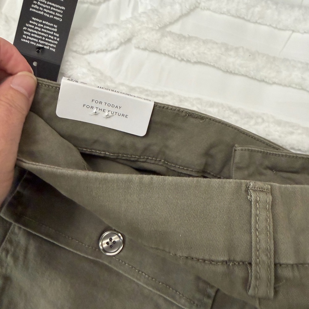 Olive Re Generation Cargo Jeans - Picture 10 of 12